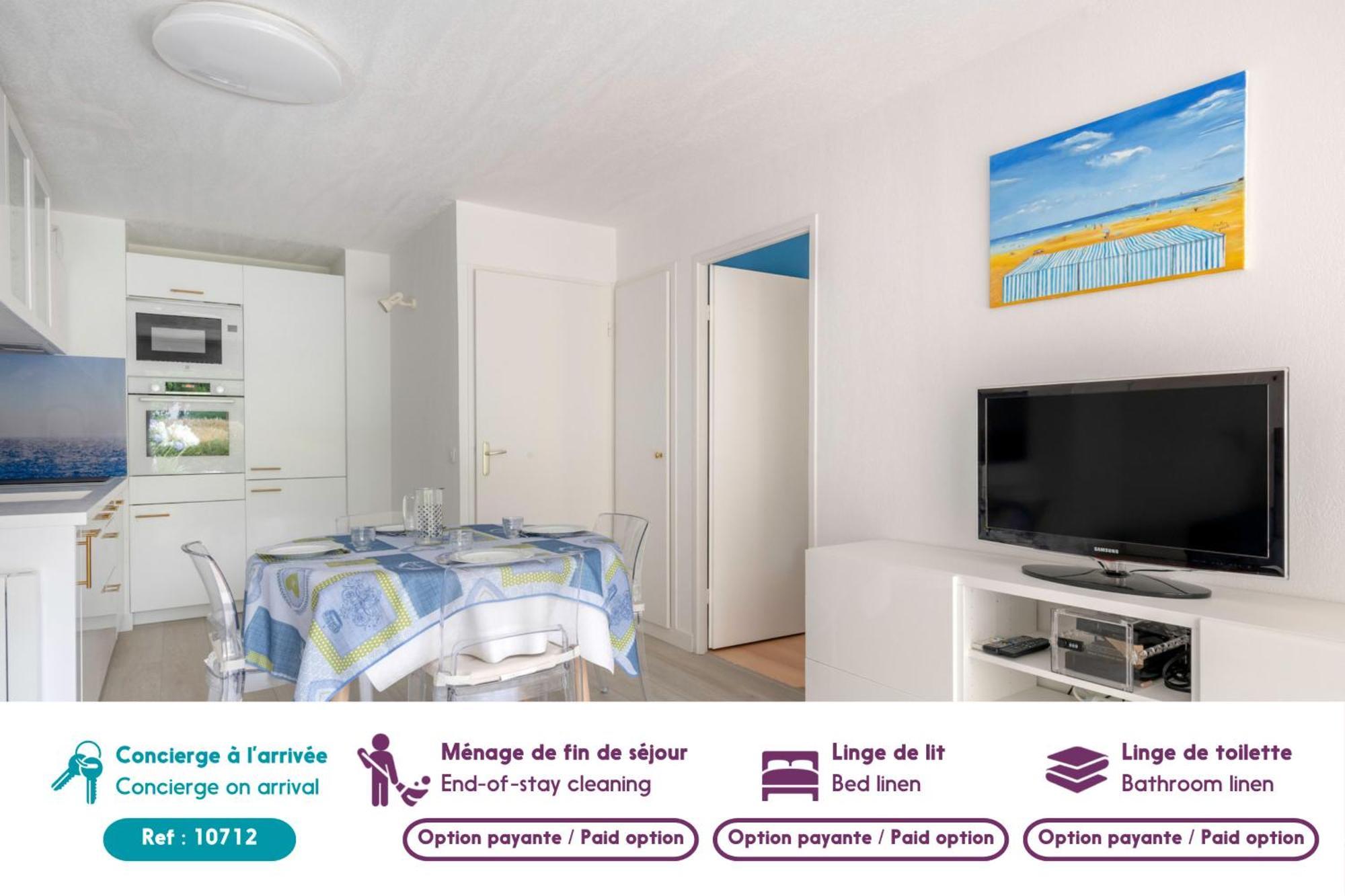 Appartement Dans Residence Avec Piscine Pour 6 Pornichet Exteriér fotografie